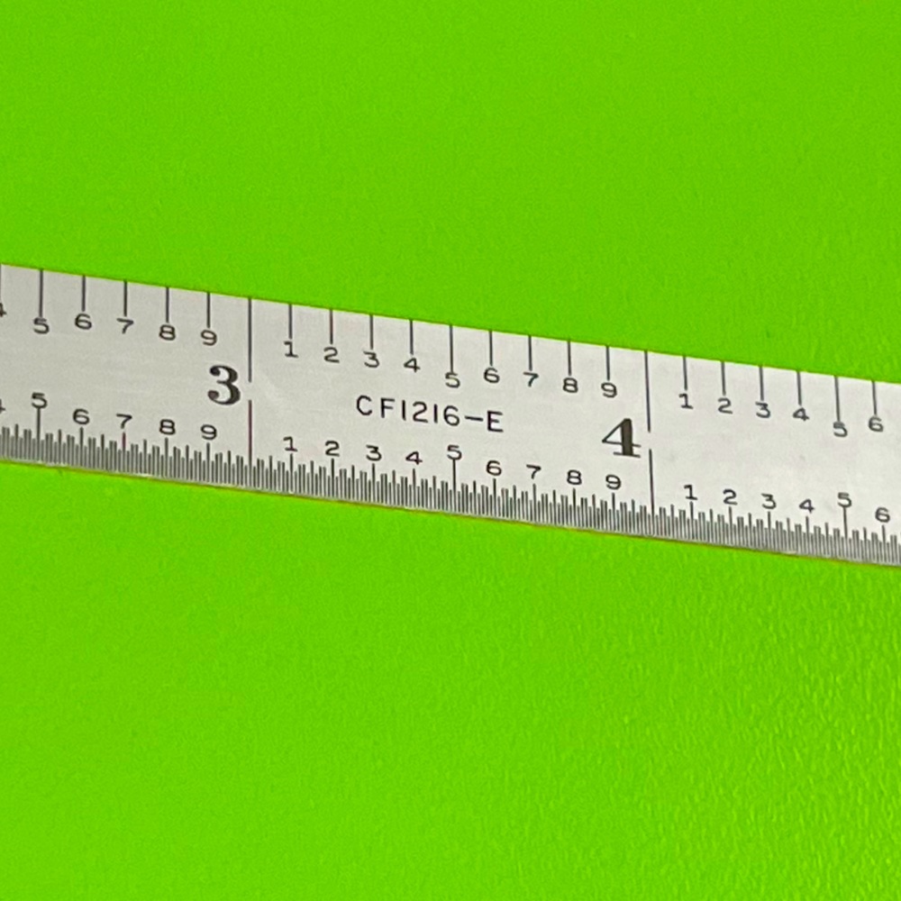 General Tools CF1216-E England  12" Industrial Precision Flexible Steel Ruler